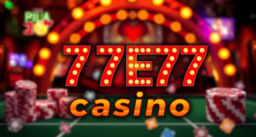 77E77 casino online gaming interface