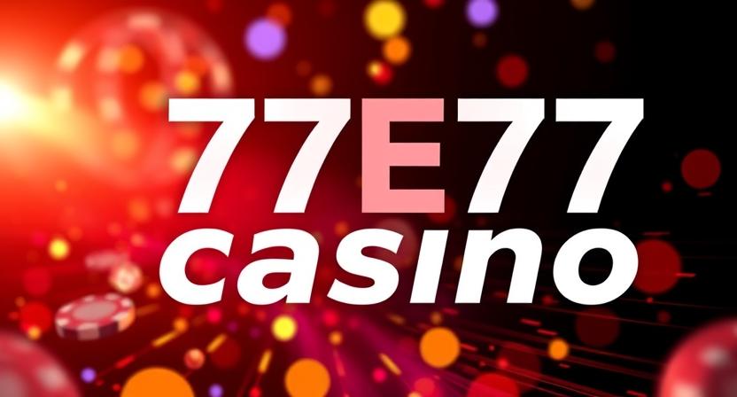 Live dealer streaming tables on 77E77 casino