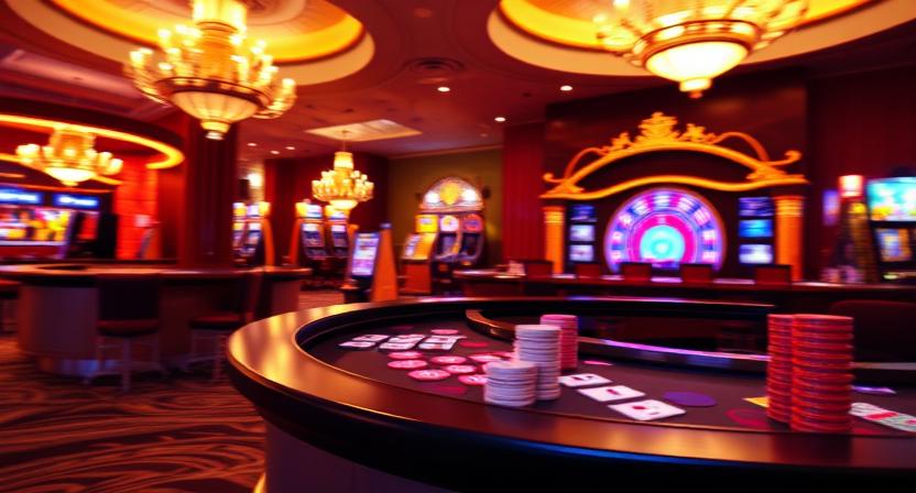 Player account and game selection on 77E77